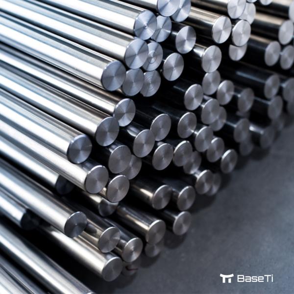 Grade 5 Grade 2 Polished Titanium Rod Ti 6al 4v Titanium Bars Round For Dental Implants