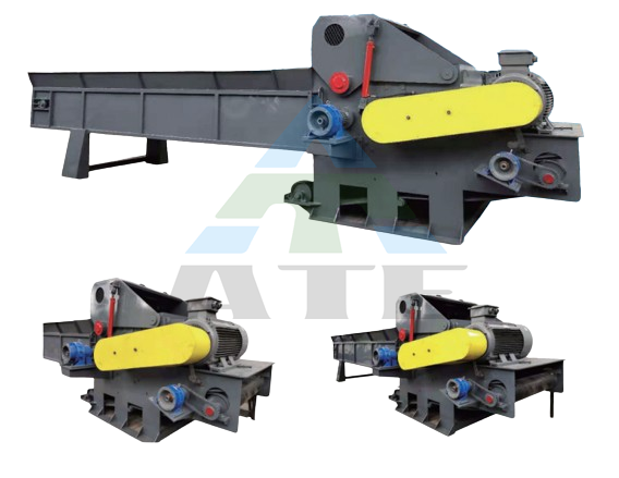 Building Material Shops Double Shaft Shredder Machine for Wood Crushing and Grinding