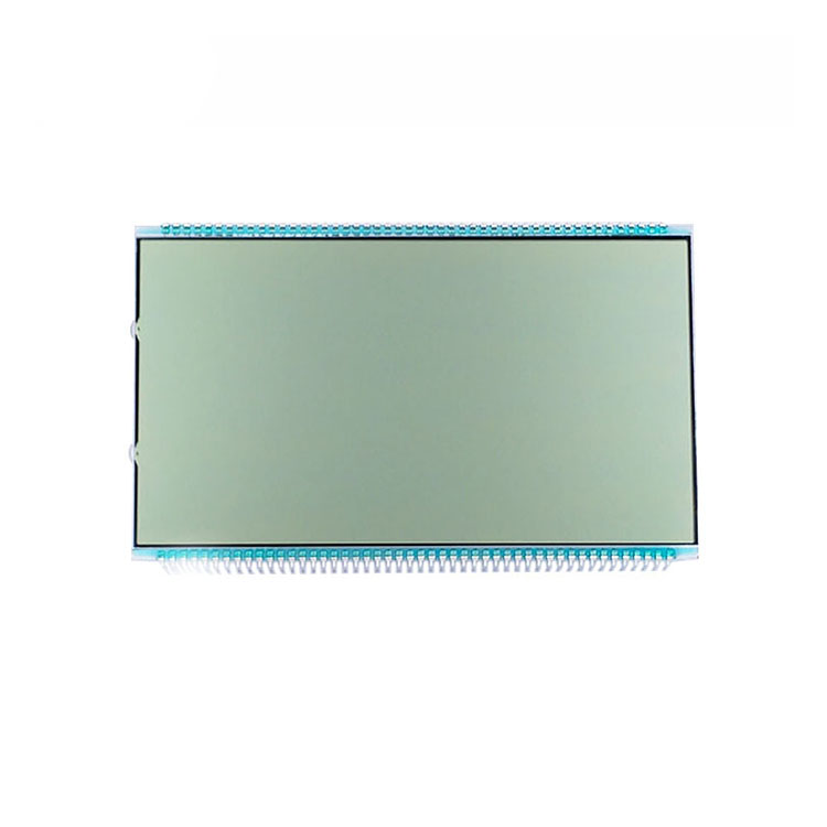 Custom Monochrome 7 Segment 12 Digits TN HTN Positive Type LCD Display with Controller Board for Fuel Dispenser