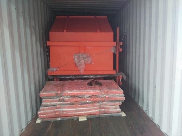 Éco-friendly Skip Bin Recyclable Carbon Steel Déchets métalliques