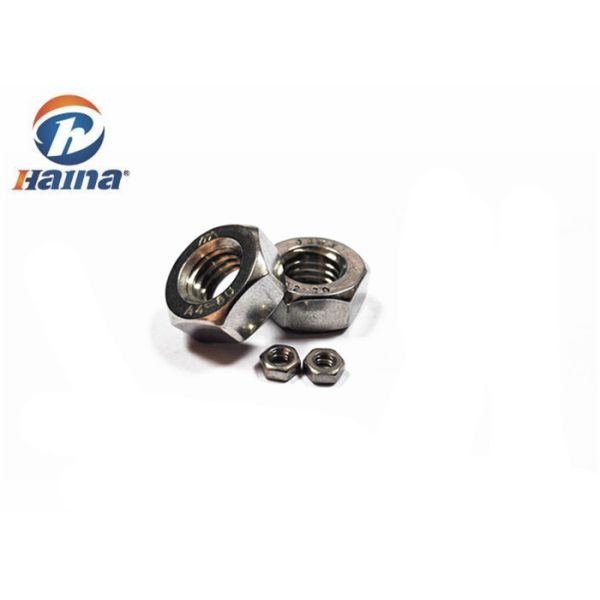 SS304 SS316 M6-M32 Plain Stainless Steel Nuts A2-70 A4-80 Hexagon Nut