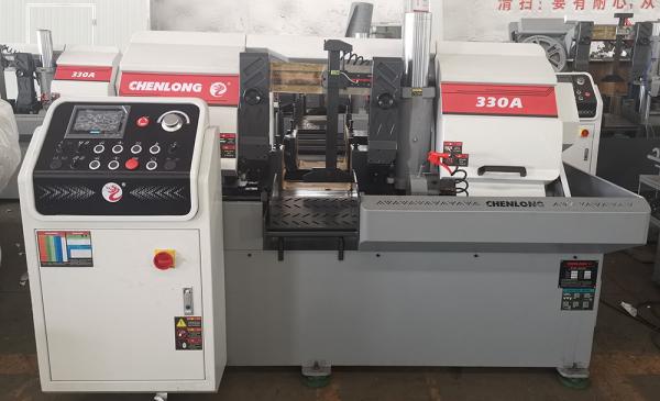 330A Tube Cutting 4KW Power Horizontal Band Saw Machine