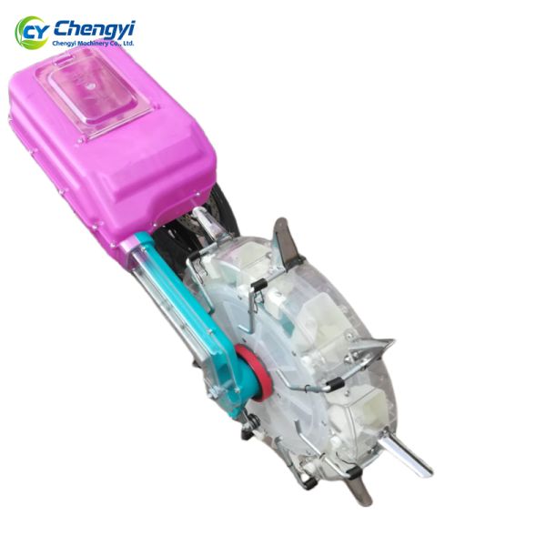 Multi Crop Fertilizer Spreader Manual Push Soybeans Peanuts Maize Sowing Machine