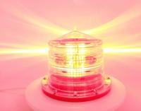 32.5CD Phosphate Battery Solar Aircraft Warning Lights 300LUX
