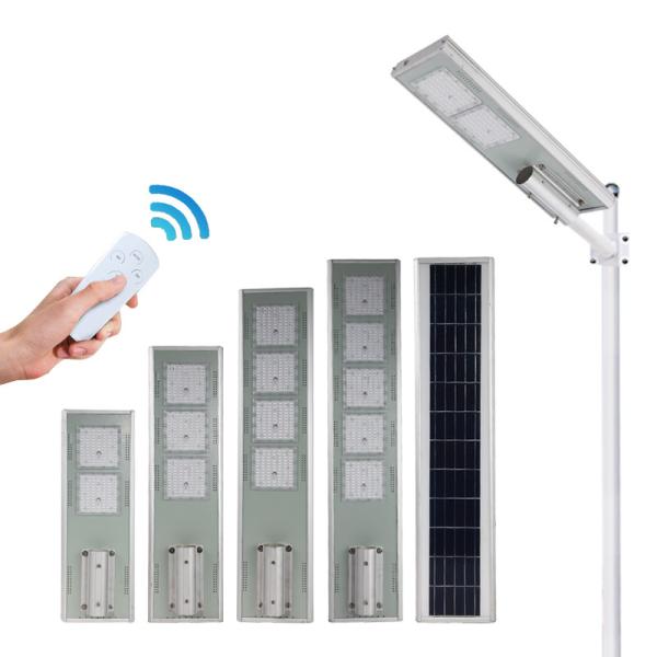 Luz de rua solar integrada automática do diodo emissor de luz cabeças de 200 watts 4 1070x220x50mm