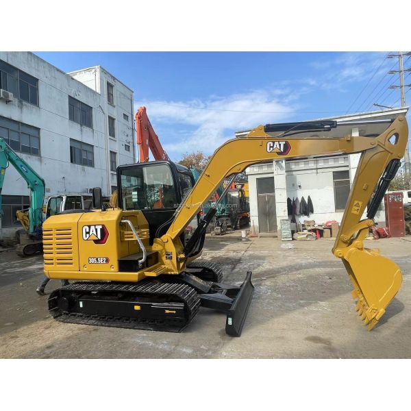 mini used excavators CAT 305.5  307.5 308 320Dfor sales secondhand excavator construction equipment hammer  machine