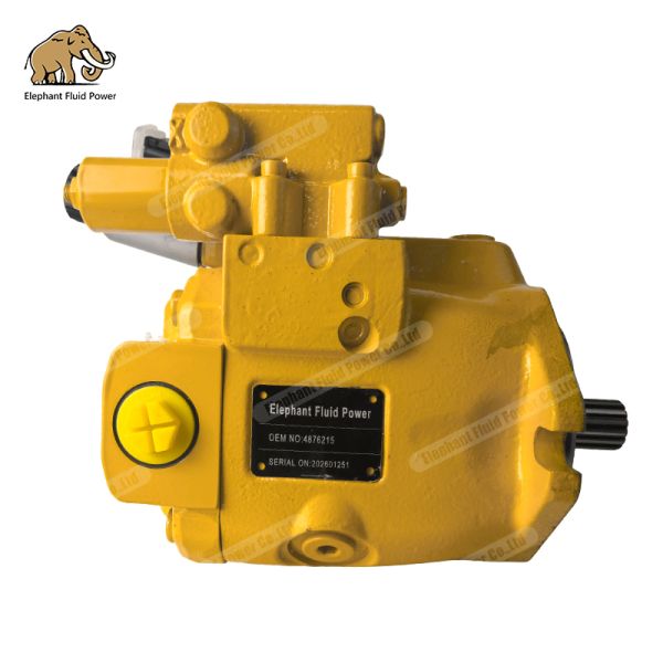 Hydraulic Pump 487-6215 for Excavators  Assemblies and components share the same dimensions and mounting as their equivalent parts.