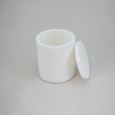 Industrial Zirconium Oxide Grinding Jar 1 Litre Zirconia Ceramic Parts Corrosion Resistance