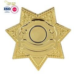 Hot Sale Custom Design Die Cast Copper Brass Plated Clothes Lapel Pins Shape Zinc Alloy Award Metal Star Badge