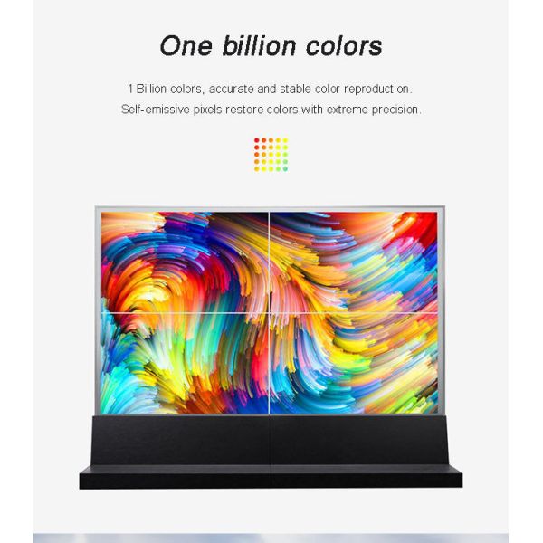 Full HD 55 Touch Screen See Through OLED Advertising Display LG Transparent OLED Screen Price