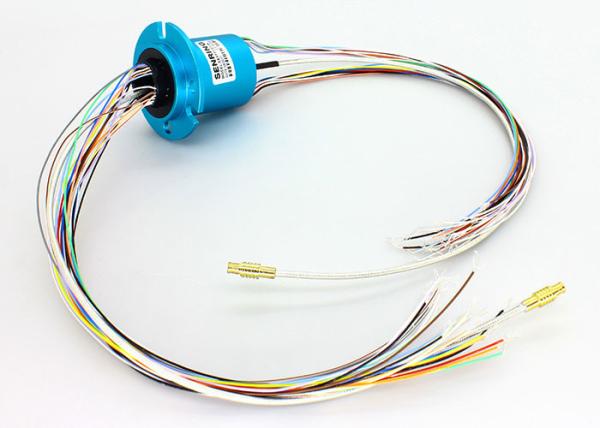 Anéis de coletor elétricos das junções RJ405 giratórias com alojamento da liga de alumínio