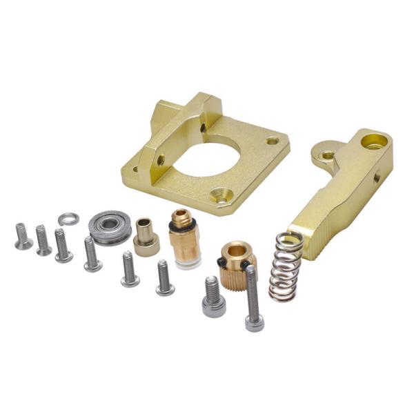All Metal champagne CR10 3D Print Head Extruder 1.75mm Left Right