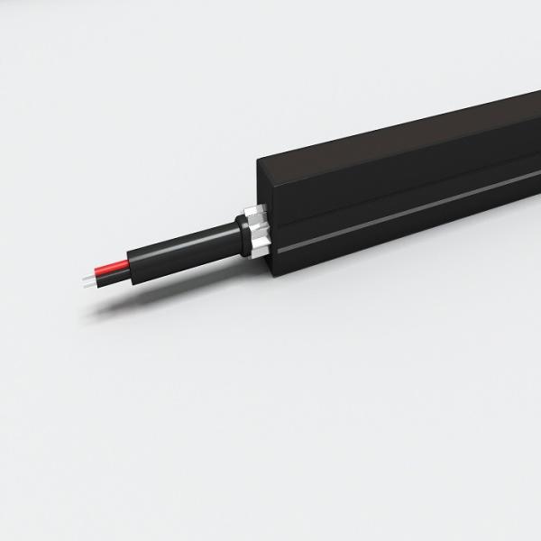 Black IP67 Silicone Neon Light UV / Chemical / Salt / Acids / Alkalis Resistant