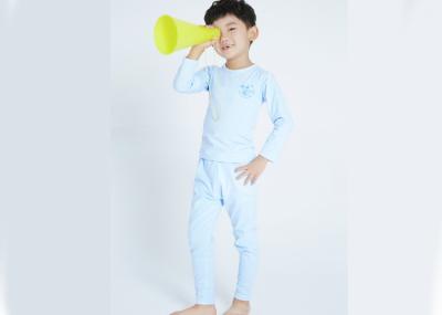 2 Pieces Boys Pajama Set , Boys Sleepwear Sets 100% Cotton Interlock Piece Dye