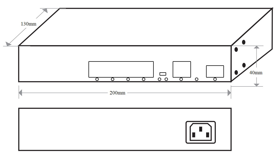 Unmanaged 6 Port Gigabit PoE Switch Fanless Operation with Auto Restart Watchdog