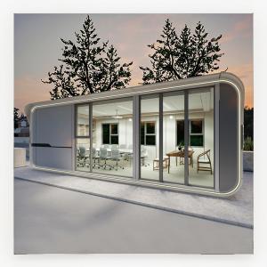 Aluminum Prefabricated Modular Mobile Space Capsule Hotel Eco-friendly Home Away