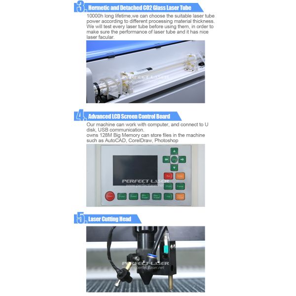 Лицевой щит PET лист 100w Co2 лазерная гравировка машина гравировка для ткани резины фанеры стекло автокормление