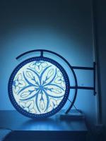Les signes extérieurs circulaires de P4 RVB Digital LED annonçant IP65 imperméabilisent