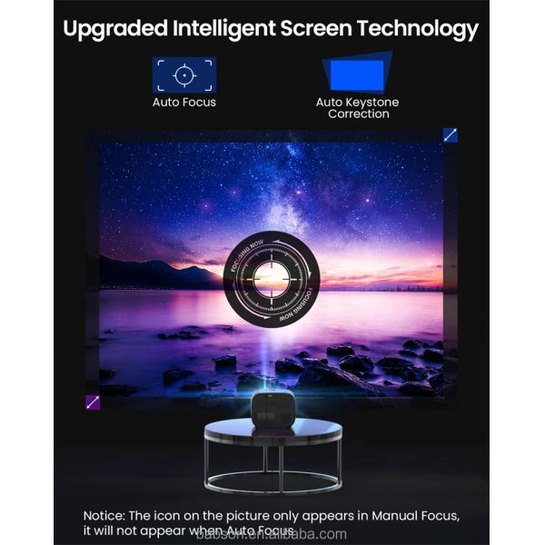 SUN730 VoltoSmart Wireless Android 11 Led DLp Home Theater 1080p Wifi Video Phone Proyector Mini Portable Projector 4K