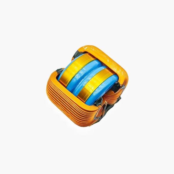 Indutores de estrangulamento de alta corrente de modo comum Indutores de ferro toróida de alta potência Indutores de filtro Indutores magnéticos para nova energia