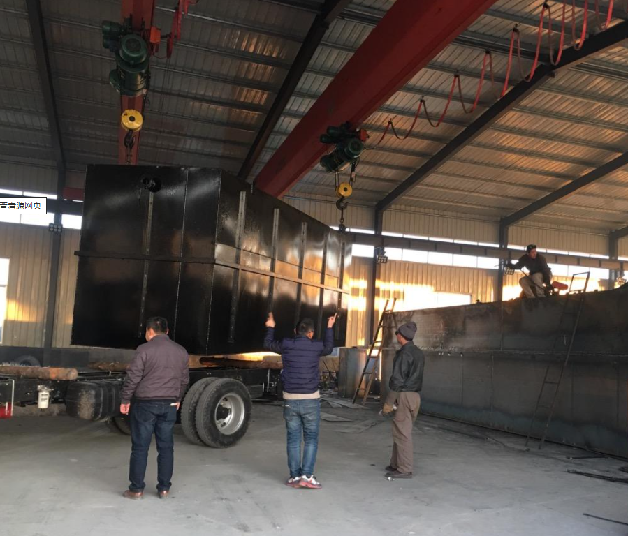 Mobile Poultry Automatic Wastewater Treatment Equipment Slaughterhouse