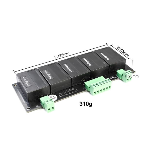 Deligreencs 5S Active Equalizer Battery Balancer with 6A Constant and 10A Peak Balance Current for Lithium and Lead Acid Batteries