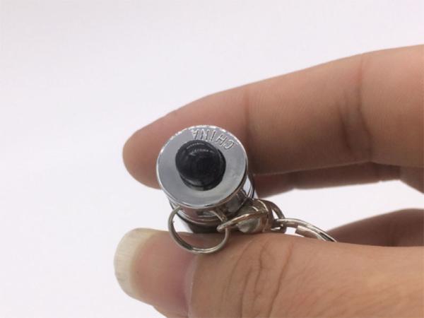 Promotional Personalized Anodized  Laser Etch Aluminum Keychain  Beer Bottle Opener Mini Flashlight Key Ring