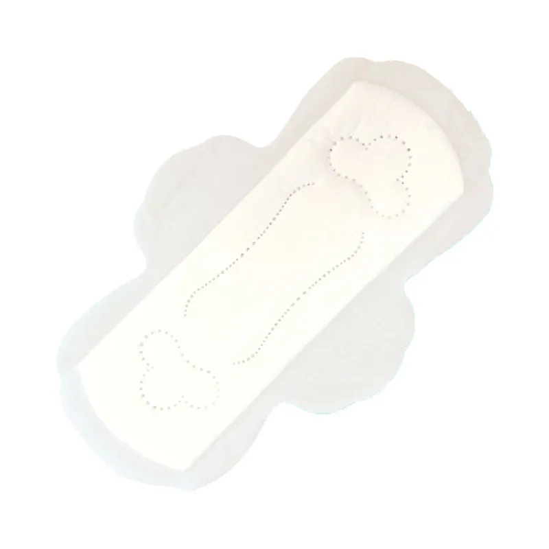 Lady Winged Feminine Hygiene Sanitary Napkin Disposable Cotton Menstrual Pads