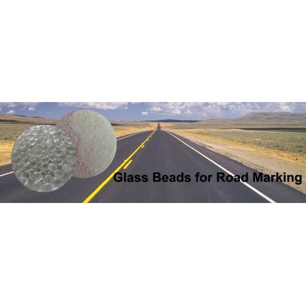 Waterproof Reflective Glass Beads For Road Marking Paint