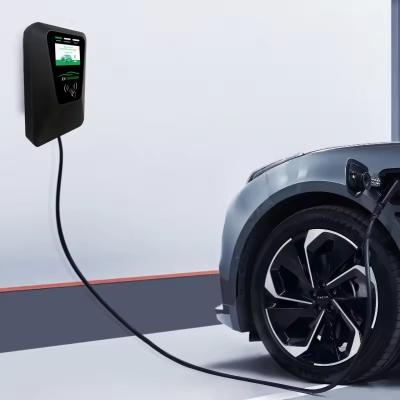 32A 7 KW Home EV Car Charger Wallbox Electric Car Charger Level 2