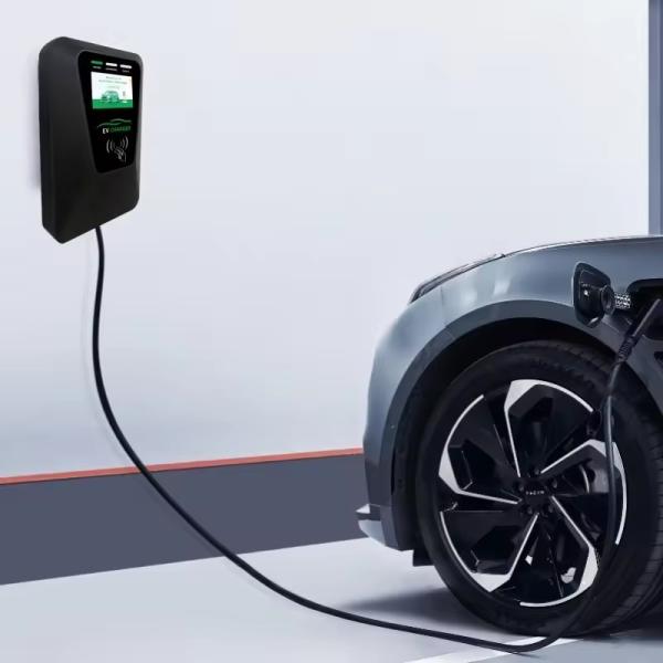 32A 7 KW Home EV Car Charger Wallbox Electric Car Charger Level 2