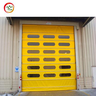 Wholesale Custom Fast Industrial Warehouse Indoor Roller Shutter PVC Fast Door Geomagnetic Induction Fast Roller Shutter Door
