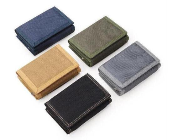 Unisex Promotional Nylon Wallets For Shopping / Dating / Traveling