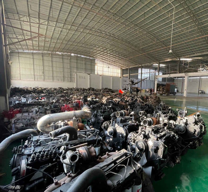 Used Original 4JB1T Intercooled Diesel Engine with 5.9L Displacement for Isuzu NKR