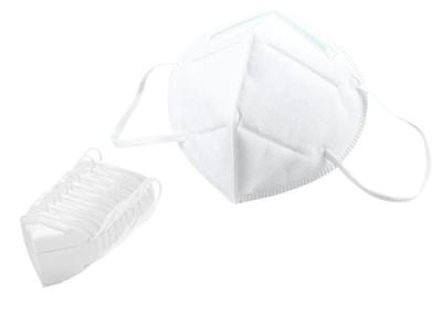 99% Filtering Rate KN95 Face Mask With Adjustable Nose Clip 13x15x0.5 Cm