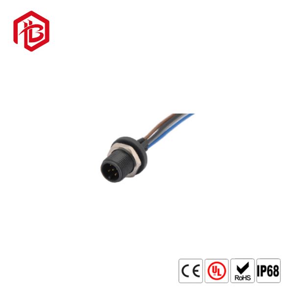 Расширение штыря m12 соединителя 5 кабельного соединителя m12 мужчины M16 M12 3Pin 4Pin 5Pin 8Pin IP67 IP68 водоустойчивое круговое женское