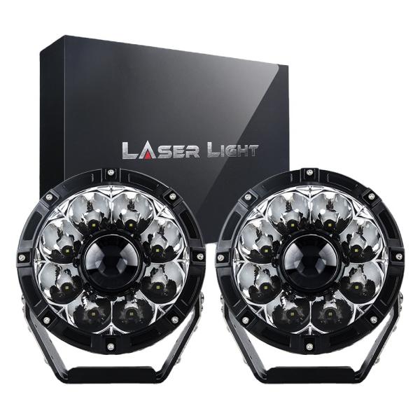 10000Lm 8.5 Inch laser light car headlights , 4x4 Laser Off Road Lights