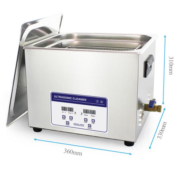 360 W 40khz 15L Laboratory Digital Ultrasonic Cleaner For Lab Tool Cleaning