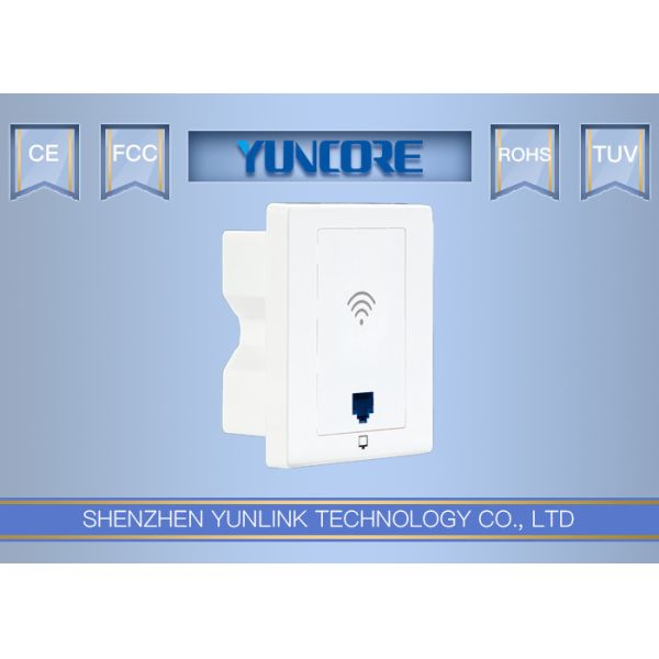 Plug And Play Wall Plate Wireless Access Point 48V Passive PoE With Quallcom Solution