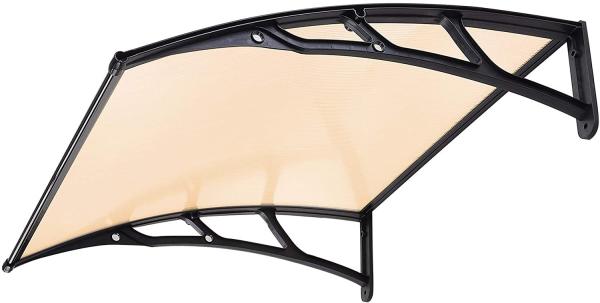 60x80CM Durable Window Awning Waterproof Door Window Awning Canopy Clear Rain Cover Outdoor Sun Shade Shelter