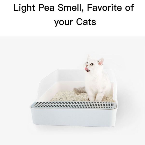 Natural Tofu Cat Litter Fast Absorption Low Dust Multi Cat Clumping Formula Pet Cleaning Goods
