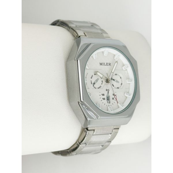 Групповые часы мужские три глаза шесть рук водонепроницаемые кварцевые часы