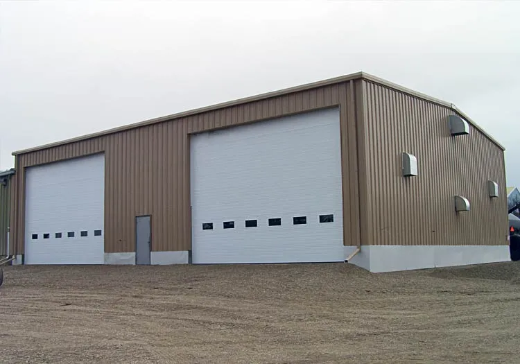 Prefabricated Light Steel Structure Construction Shed Industrial Metal Garage