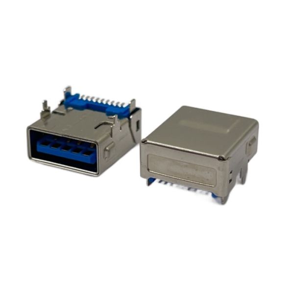 USB3.1 STD разъемный разъем R/A T/H CH 4.10mm Двойные оболочки Соответствующие требованиям RoHS и свободные от галогенов