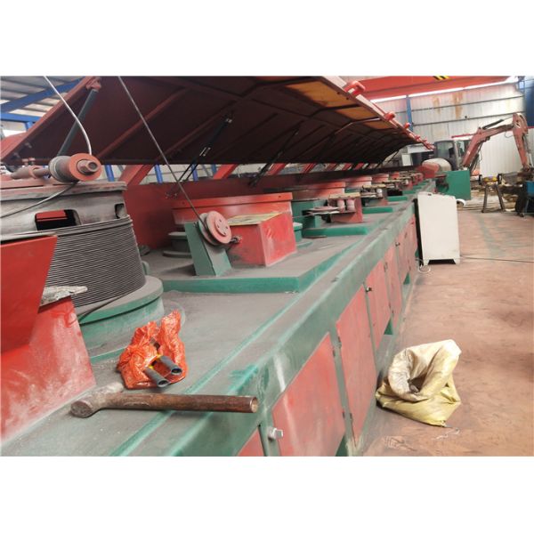 Low Carbon Wire Straight Line 120kw Wire Drawing Equipment