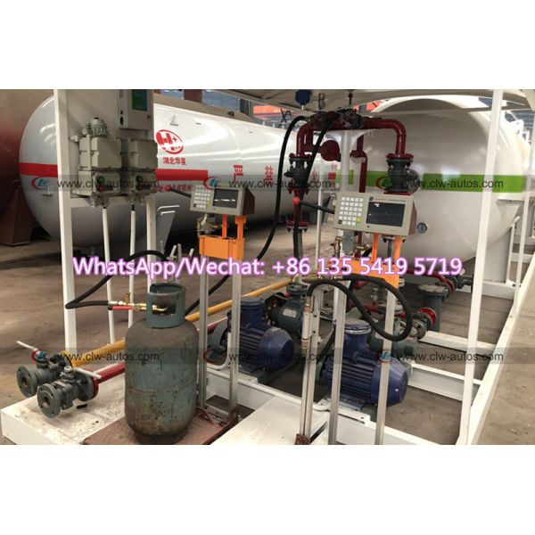 Anti Explosive 20000L 10T Carbon Steel LPG Refilling Station
