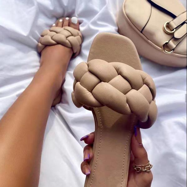 Thickness 1.5cm Minimalism Women'S Indoor Flip Flops For Summer