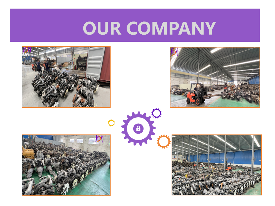 Direct Sale From China Second Hand QD32 Diesel Engine Long Block Directional Hydraulic Pump for Nissan FSH