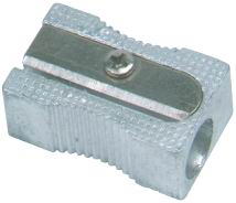 Papeterie manuelle colorée de bureau de taille-crayons de lame en acier d'Alumimium de papeterie d'art