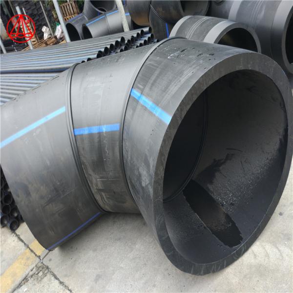 1/2-48 Fabricated Fitting ISO4427 2mm Thickness For Drinking Water / Gas